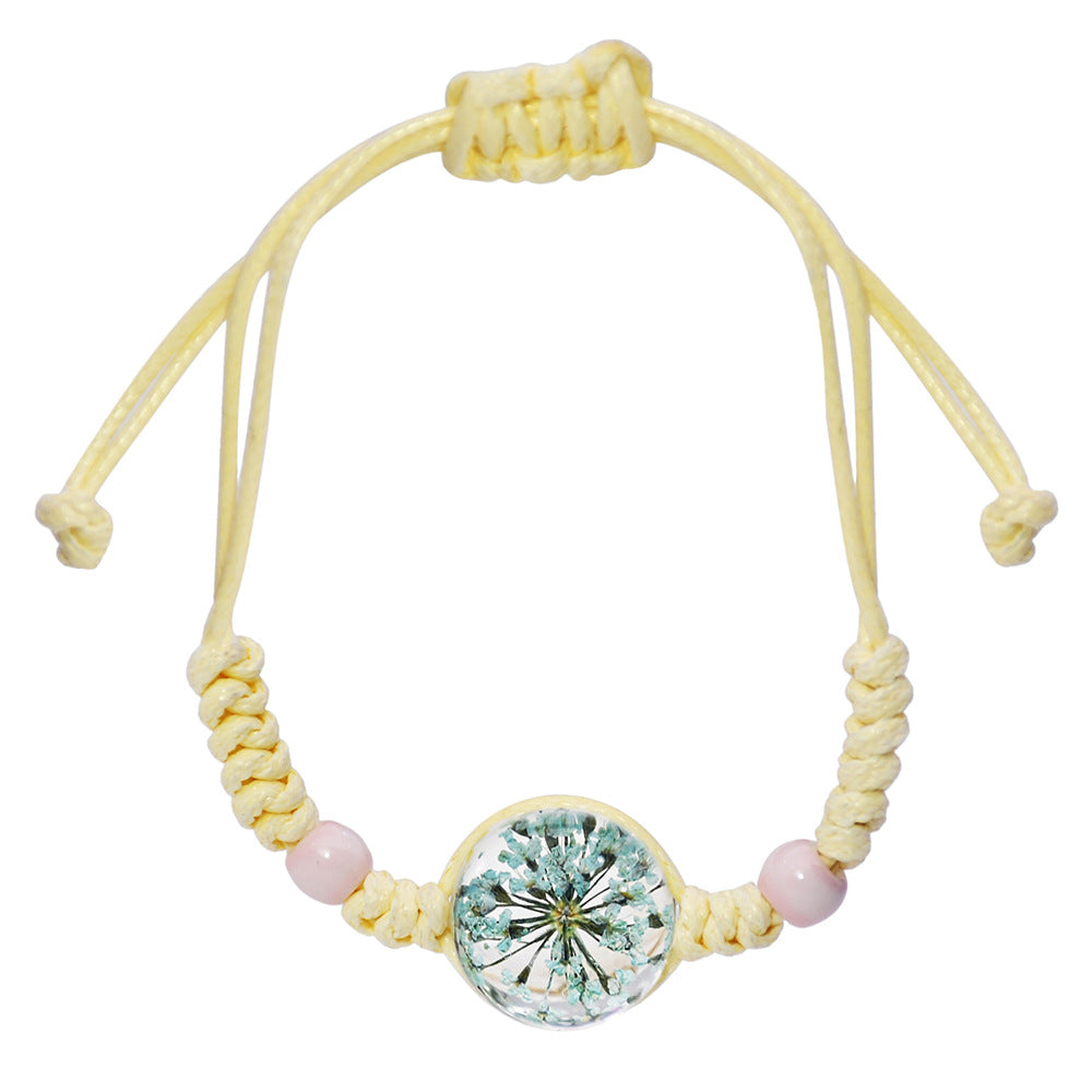 Wholesale Handmade Hemp Cotton Woven Bracelet